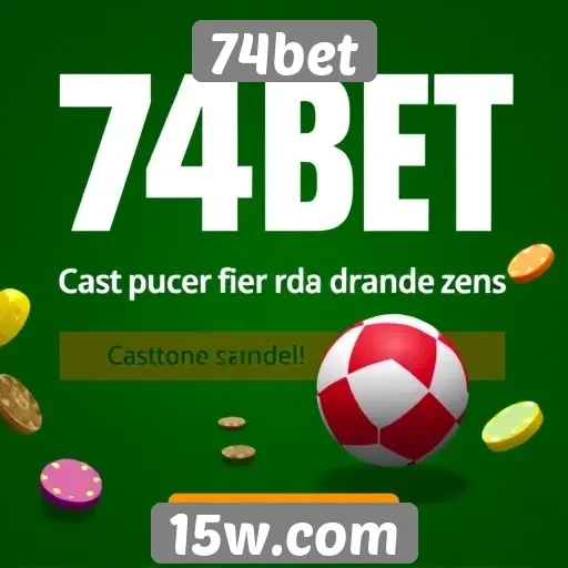 Promoções e bônus para novos jogadores no 74bet